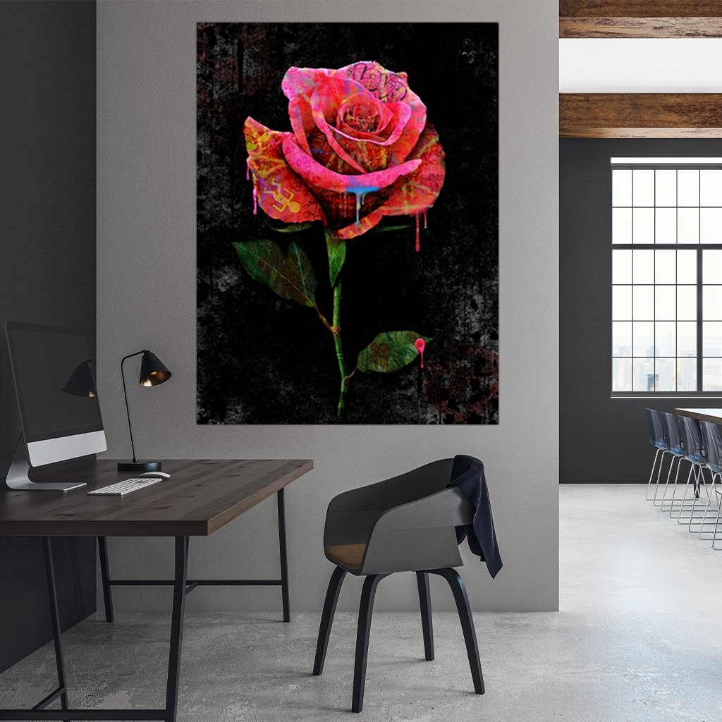"Street Art Rose" - Affengeile Bilder