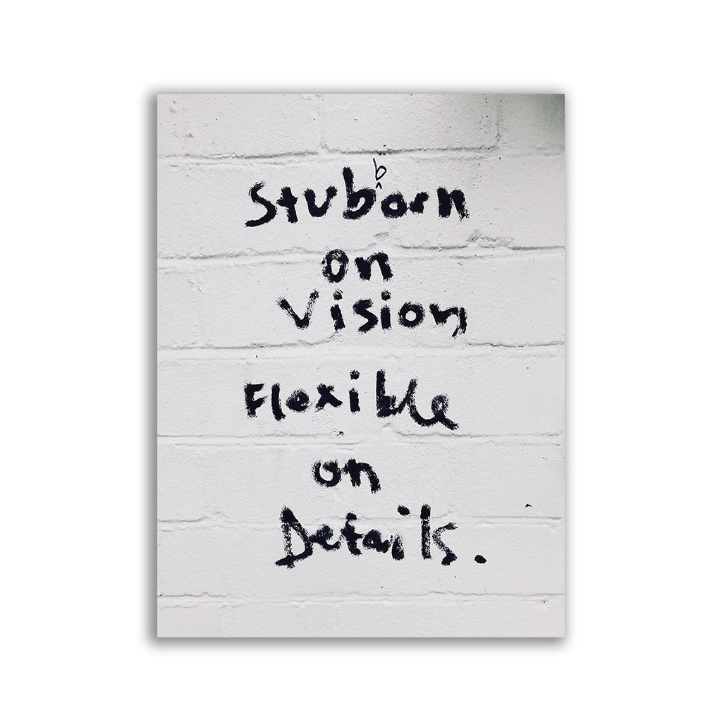 "Stubborn on a vision"  - Affengeile Bilder