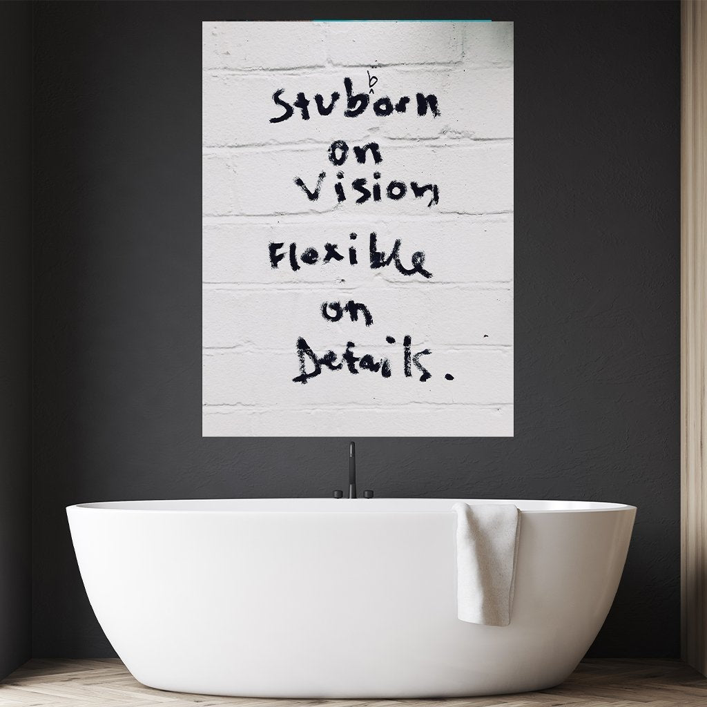 "Stubborn on a vision"  - Affengeile Bilder