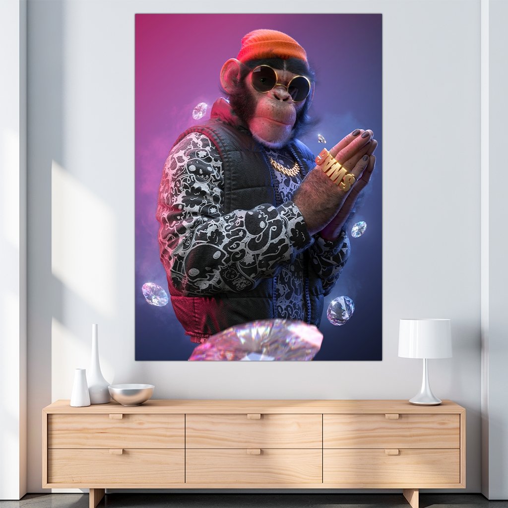 "SWAG Chimp" NEU - Affengeile Bilder