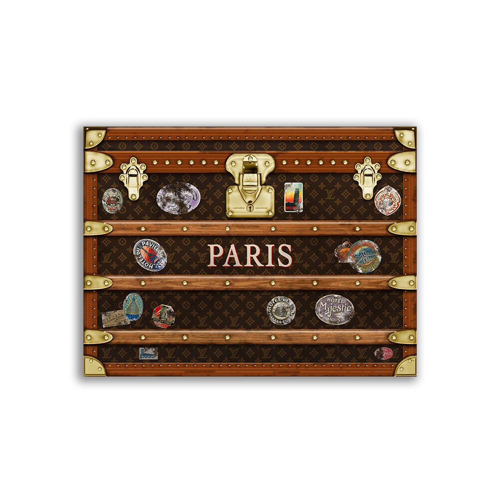 "Vintage LV Trunk Paris" by Frank Amoruso - Affengeile Bilder