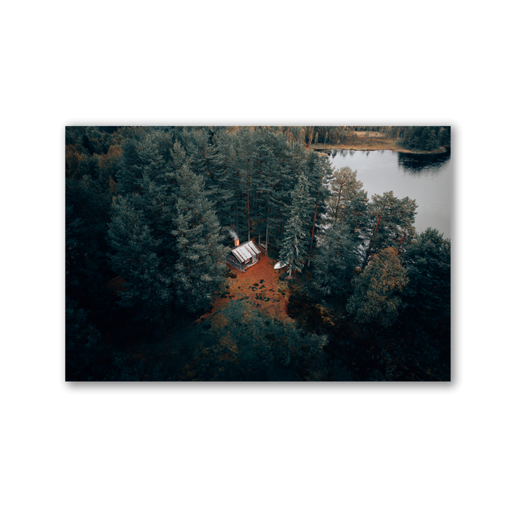 Hidden Forest Cabin by Philipp Pilz - Affengeile Bilder