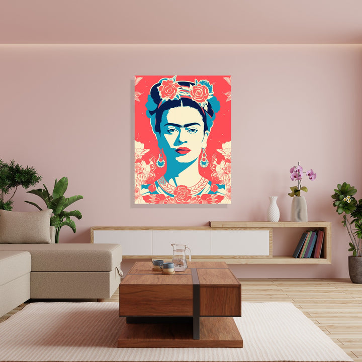 Viva Frida Pop Art by Frank Daske - Affengeile Bilder