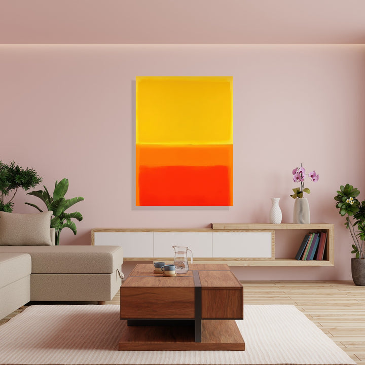 Rothko Yellow Block by Frank Daske - Affengeile Bilder