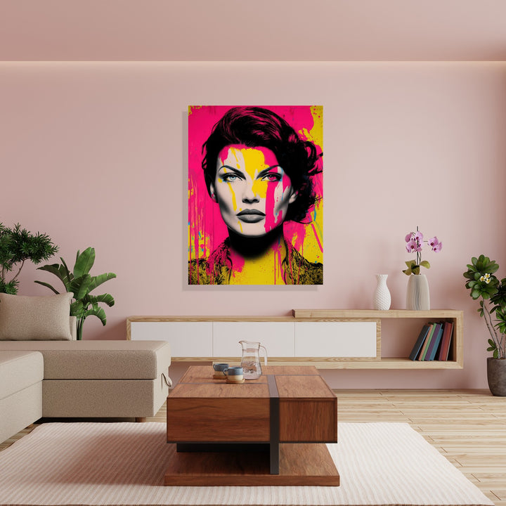 Neon Splash Portrait by Frank Daske - Affengeile Bilder