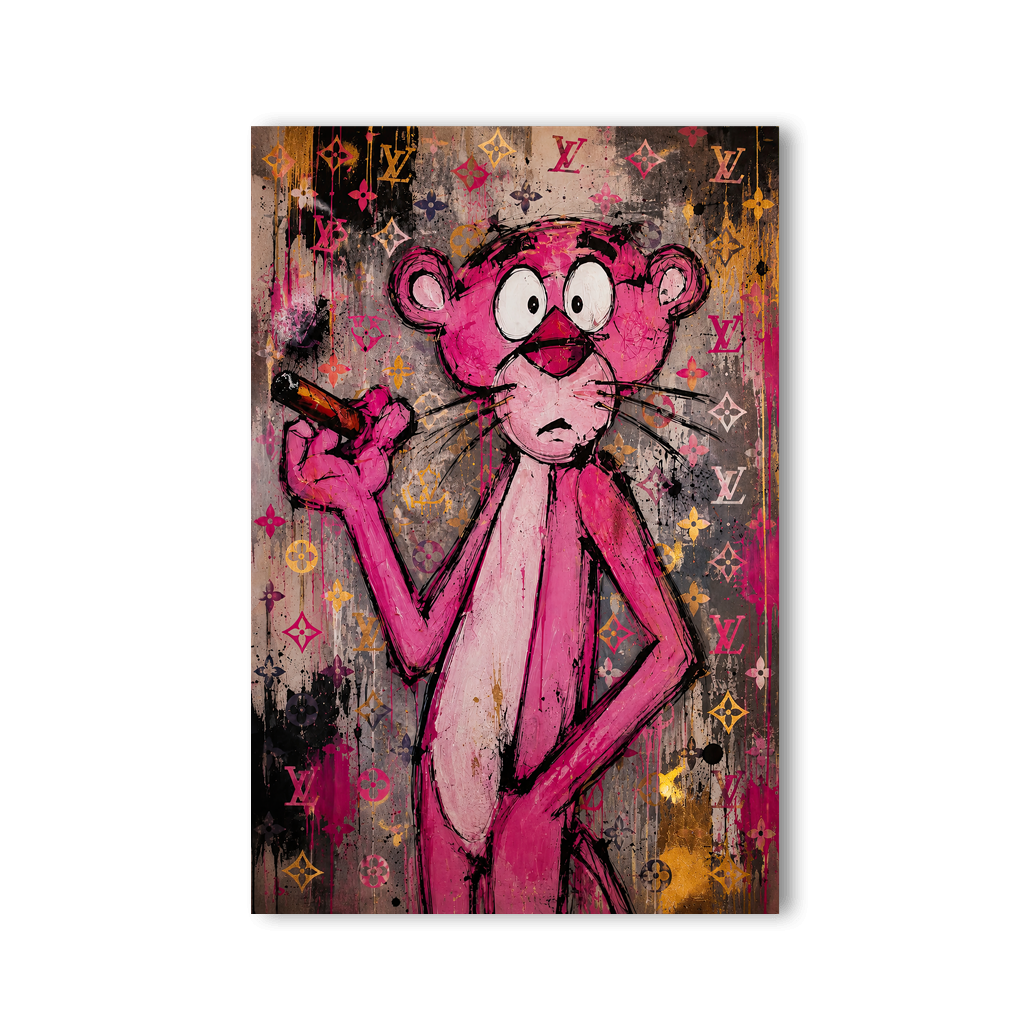 Pink Panther x Louis Vuitton Graffiti_ by Mark Matthews - Affengeile Bilder