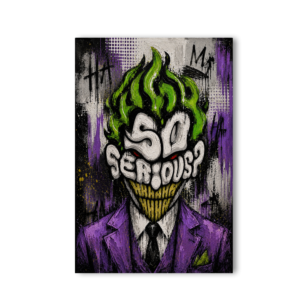 Why so Serious x Grafitti by Mark Matthews - Affengeile Bilder