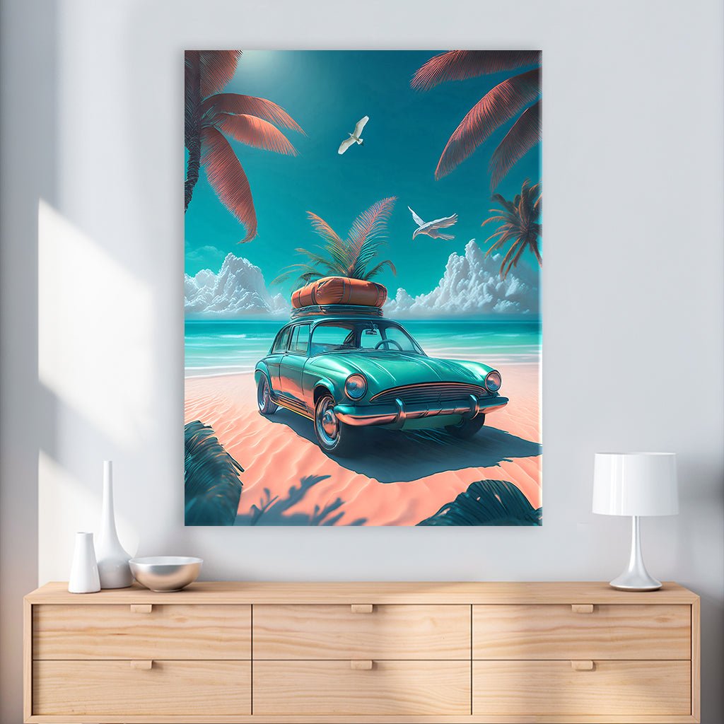 Car Series - Tropical Beach by Aldanis - Affengeile Bilder