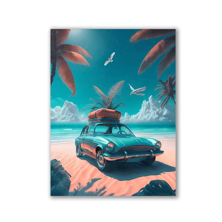 Car Series - Tropical Beach by Aldanis - Affengeile Bilder