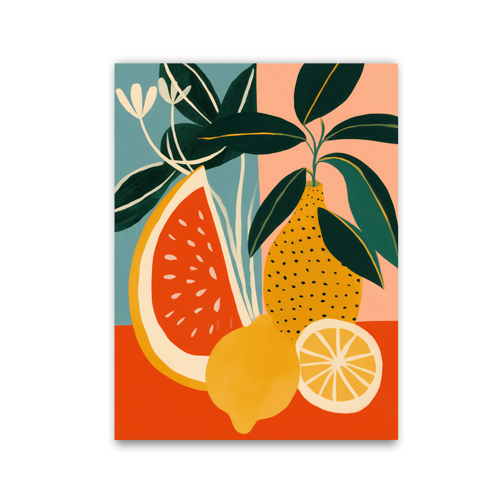 Citrus & Watermelon Still Life by Frank Daske - Affengeile Bilder