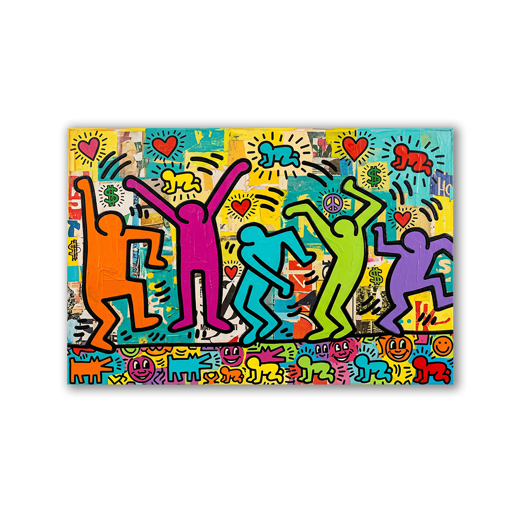 Colorful Figures by Adrian Vieriu - Affengeile Bilder