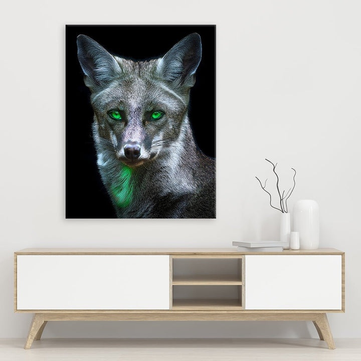 Fox with emerald eyes by Aldanis - Affengeile Bilder