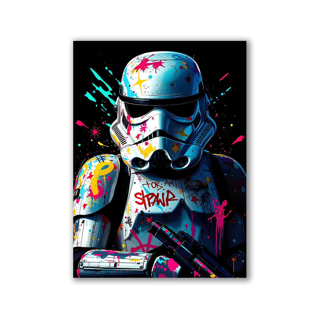 Graffiti Stormtrooper by Zenzdesign - Affengeile Bilder