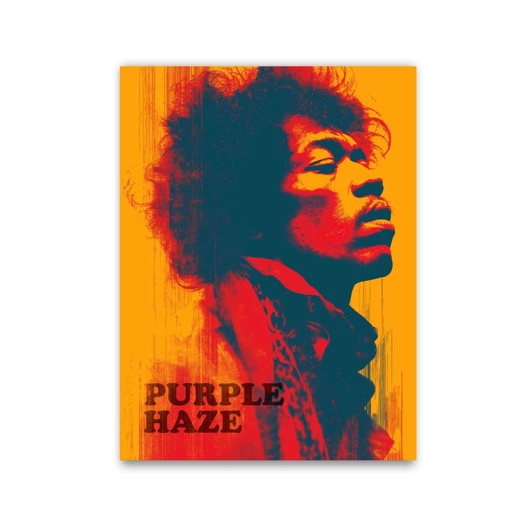 Jimi Hendrix Purple Haze by Frank Daske - Affengeile Bilder