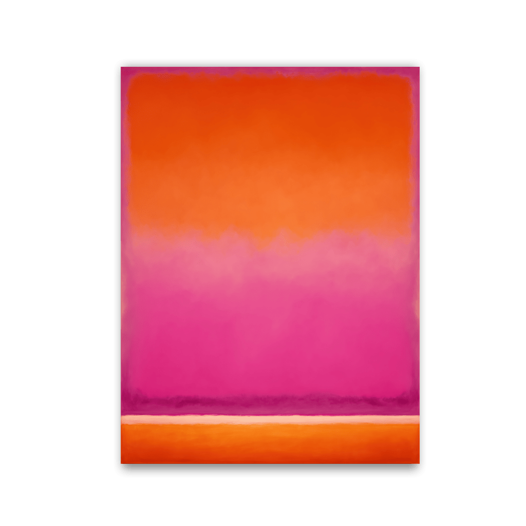 Magenta Horizon Color Field by Frank Daske - Affengeile Bilder