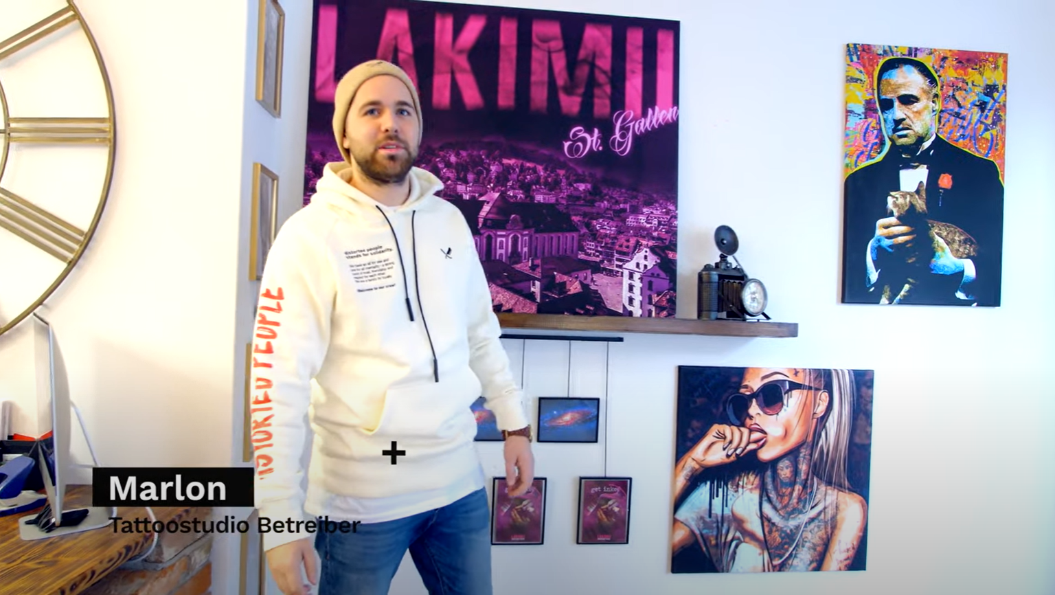 Video Thumbnail "Marlon Tattoostudio Betreiber"