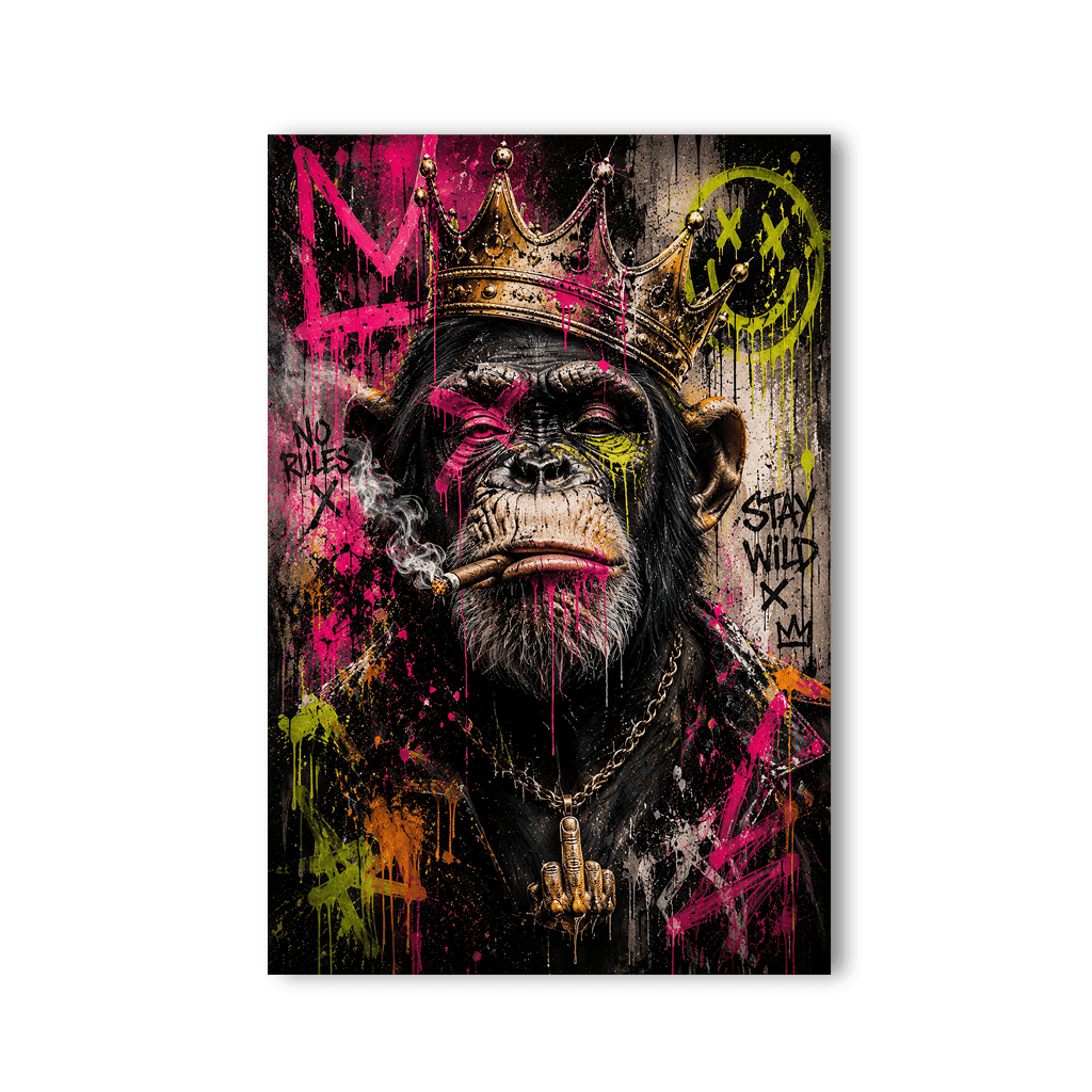 Monkey King x Grafitti by Mark Matthews - Affengeile Bilder