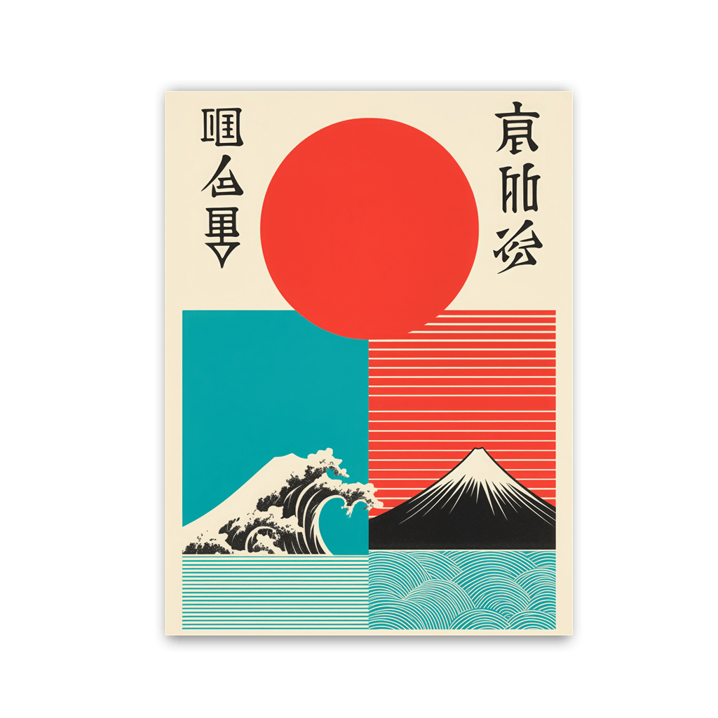 Red Sun Wave & Fuji by Frank Daske - Affengeile Bilder