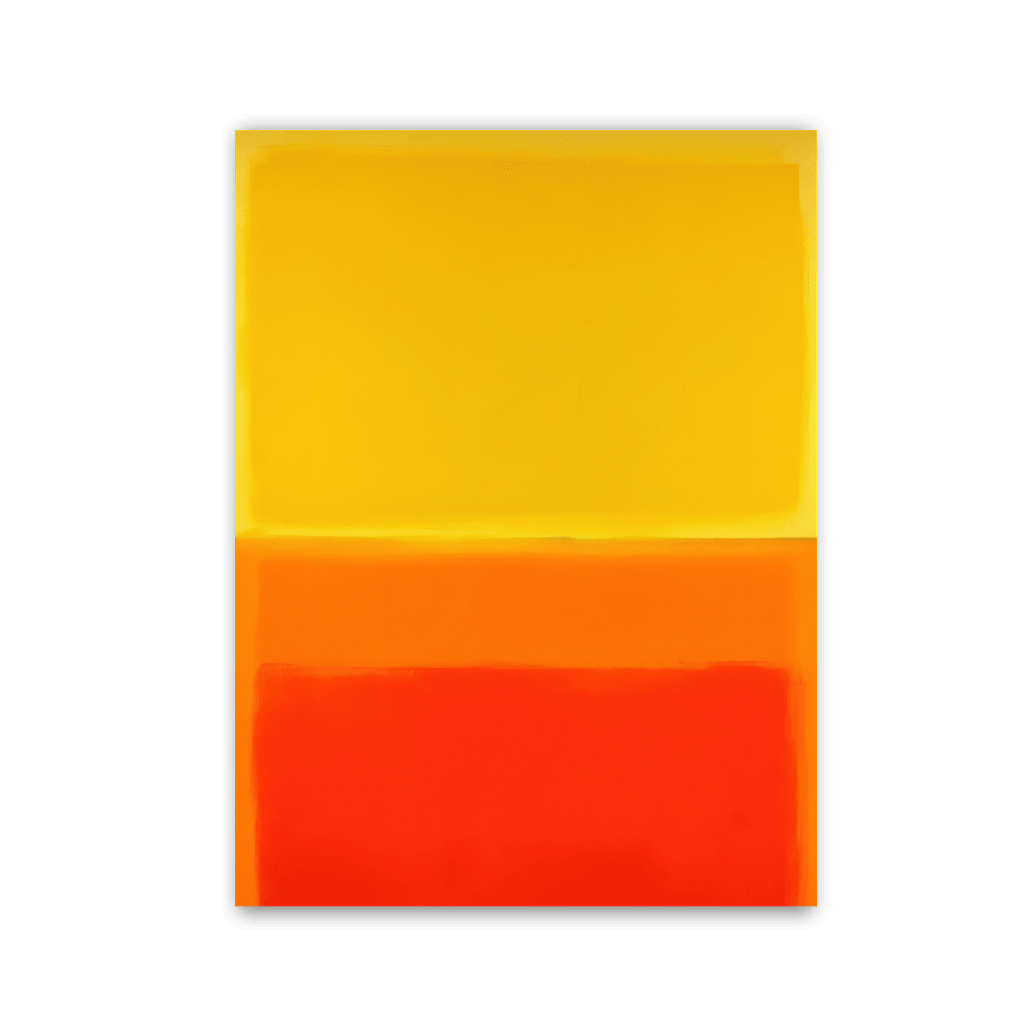 Rothko Yellow Block by Frank Daske - Affengeile Bilder