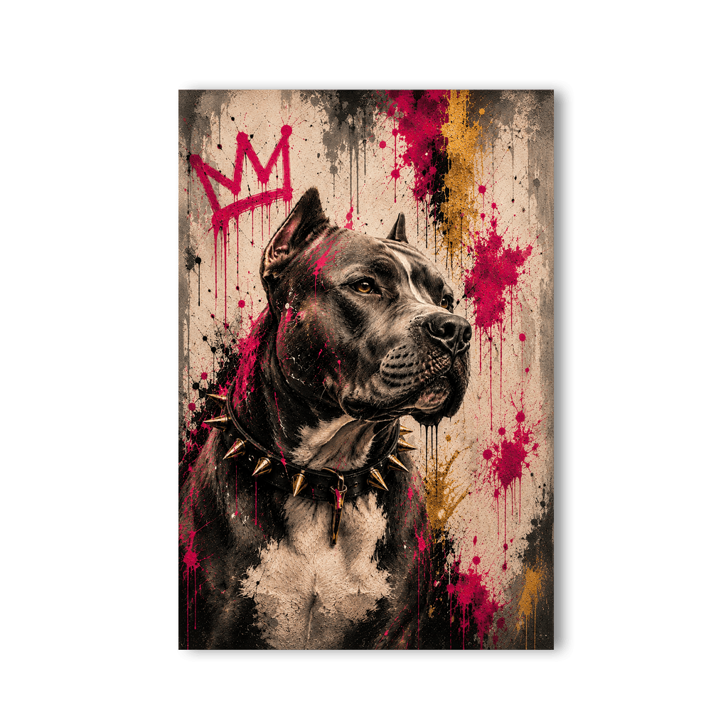Urban Pitbull Power x Grafitti by Mark Matthews - Affengeile Bilder