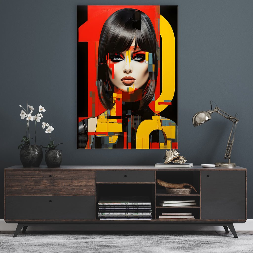 Abstrakt Popart by Rosa Piazza - Affengeile Bilder