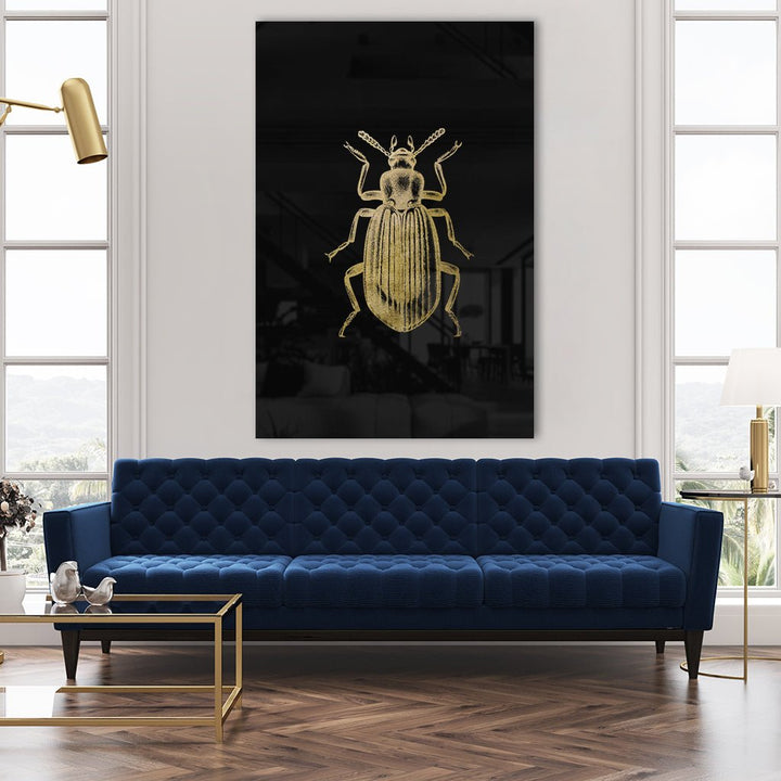 Beetle Goldversion auf Acryl - Affengeile Bilder