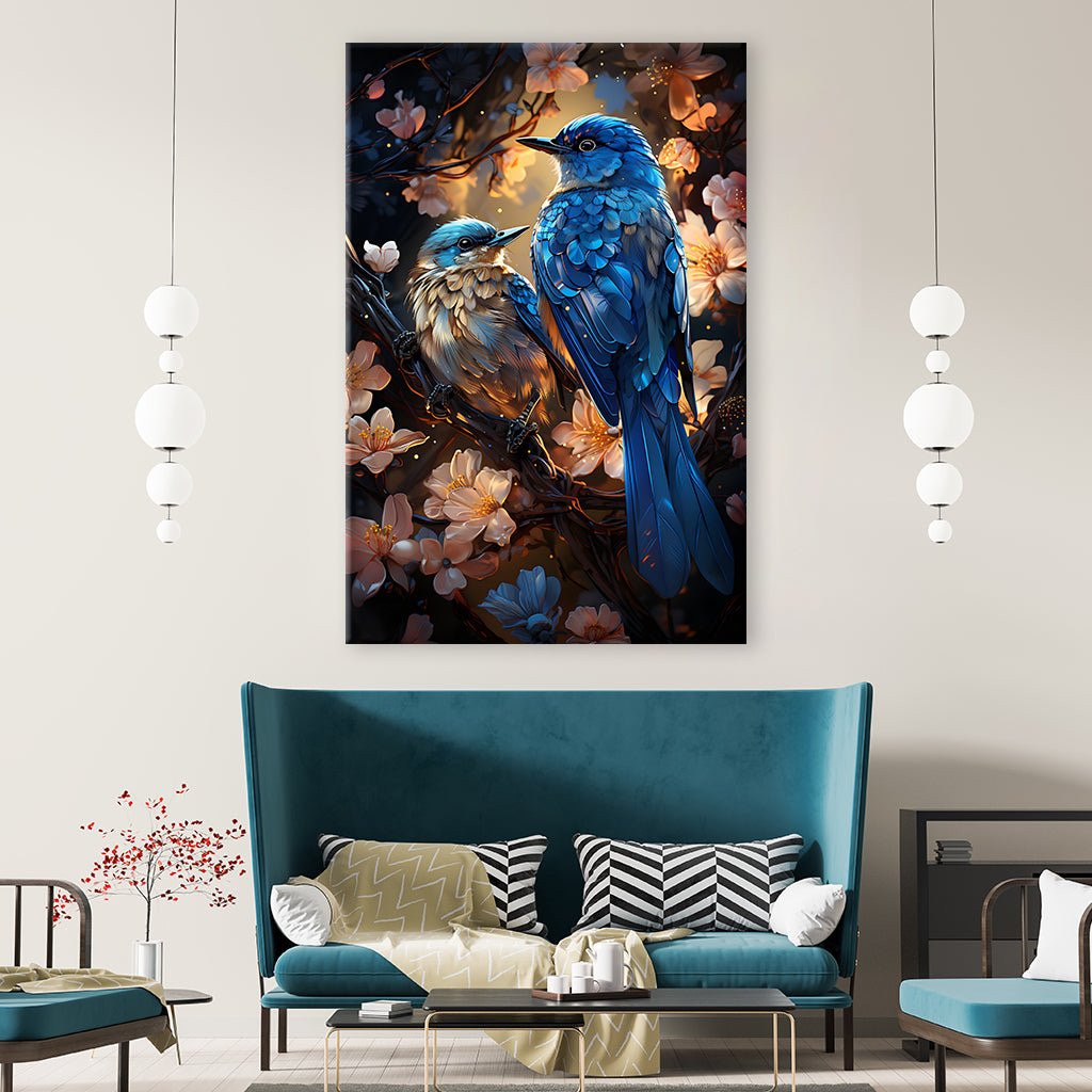 Birds in Flowers by Markus Mikolai - Affengeile Bilder