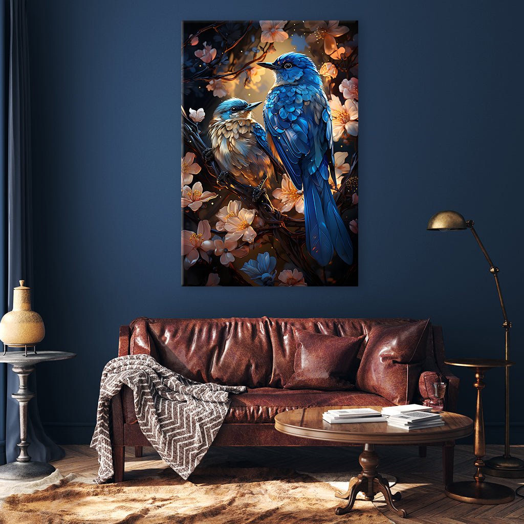 Birds in Flowers by Markus Mikolai - Affengeile Bilder