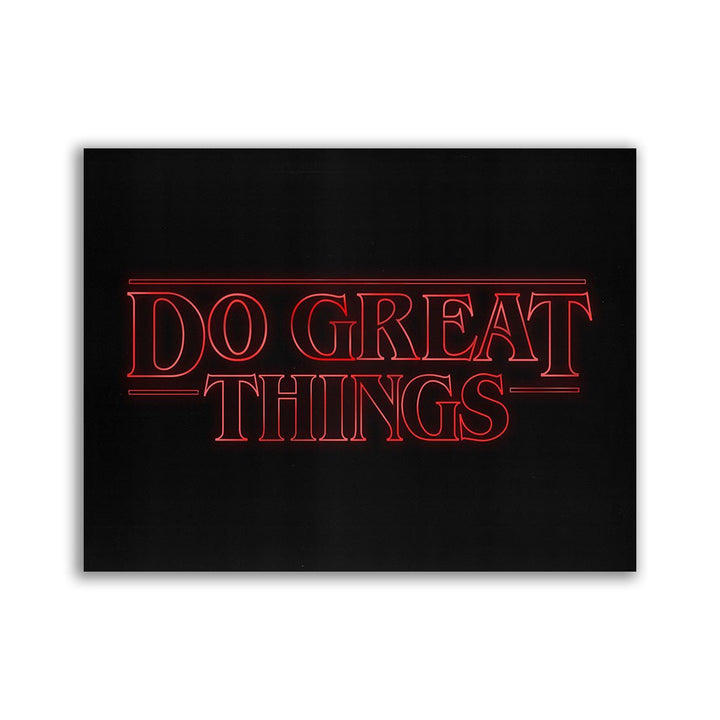 "Do Great Things" - Affengeile Bilder