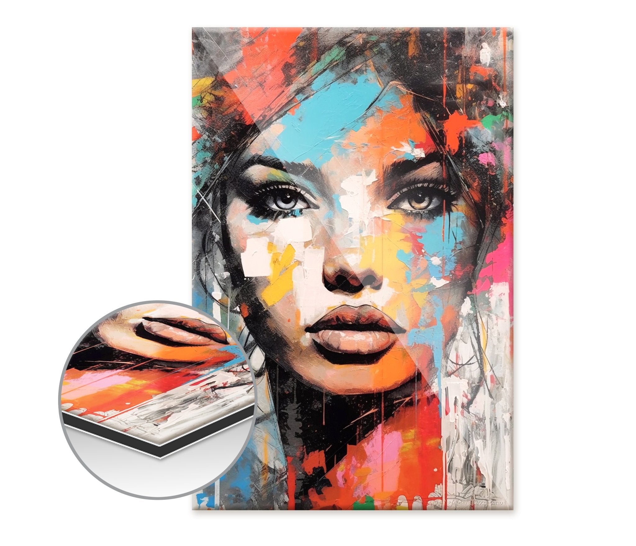 Female Popart by Rosa Piazza - Affengeile Bilder