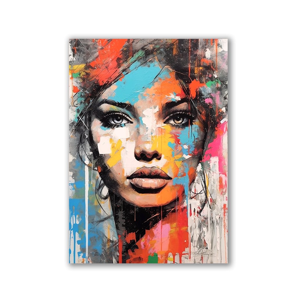 Female Popart by Rosa Piazza - Affengeile Bilder