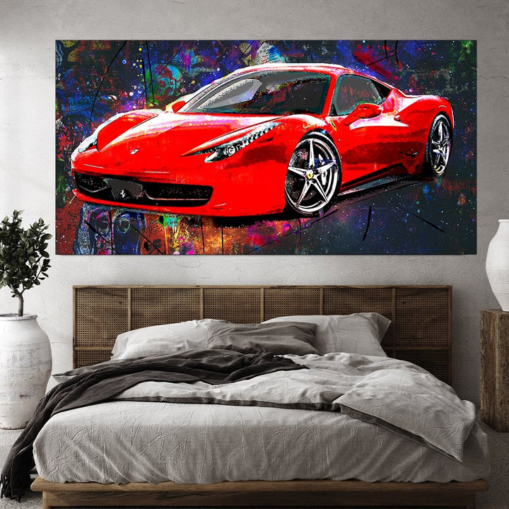 "Ferrari Art" ﻿ - Affengeile Bilder