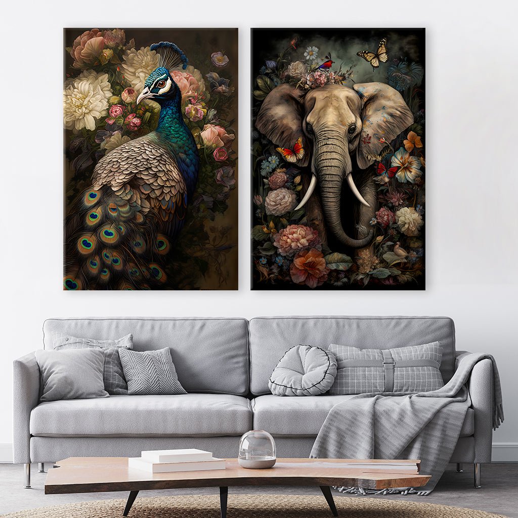 Flower Animals Duo by Himmelmiez - Affengeile Bilder