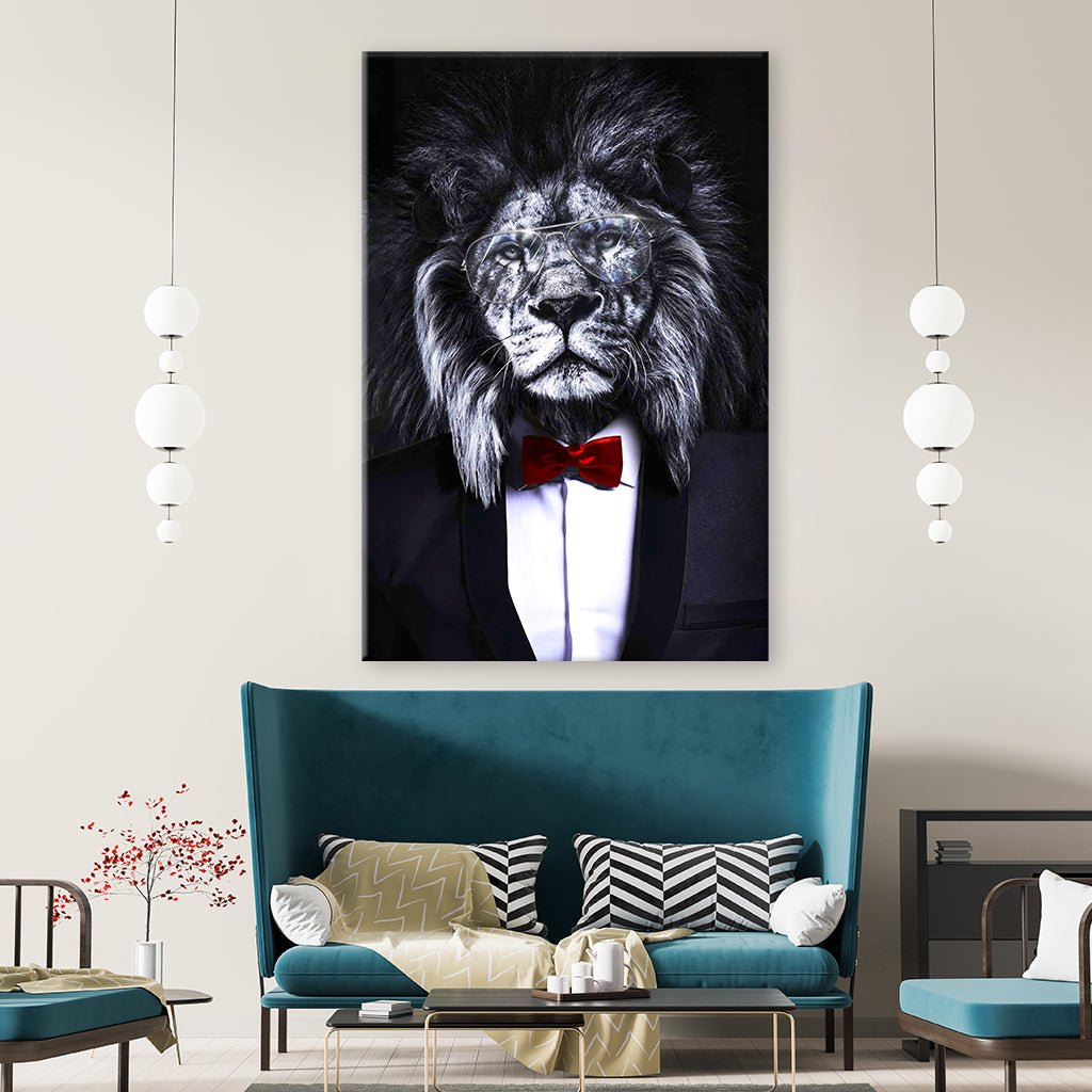 Gentleman Lion - Affengeile Bilder