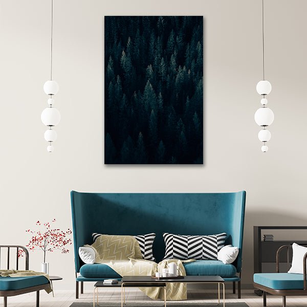 "Moody Forrest" Vertical - by Philipp Pilz - Affengeile Bilder