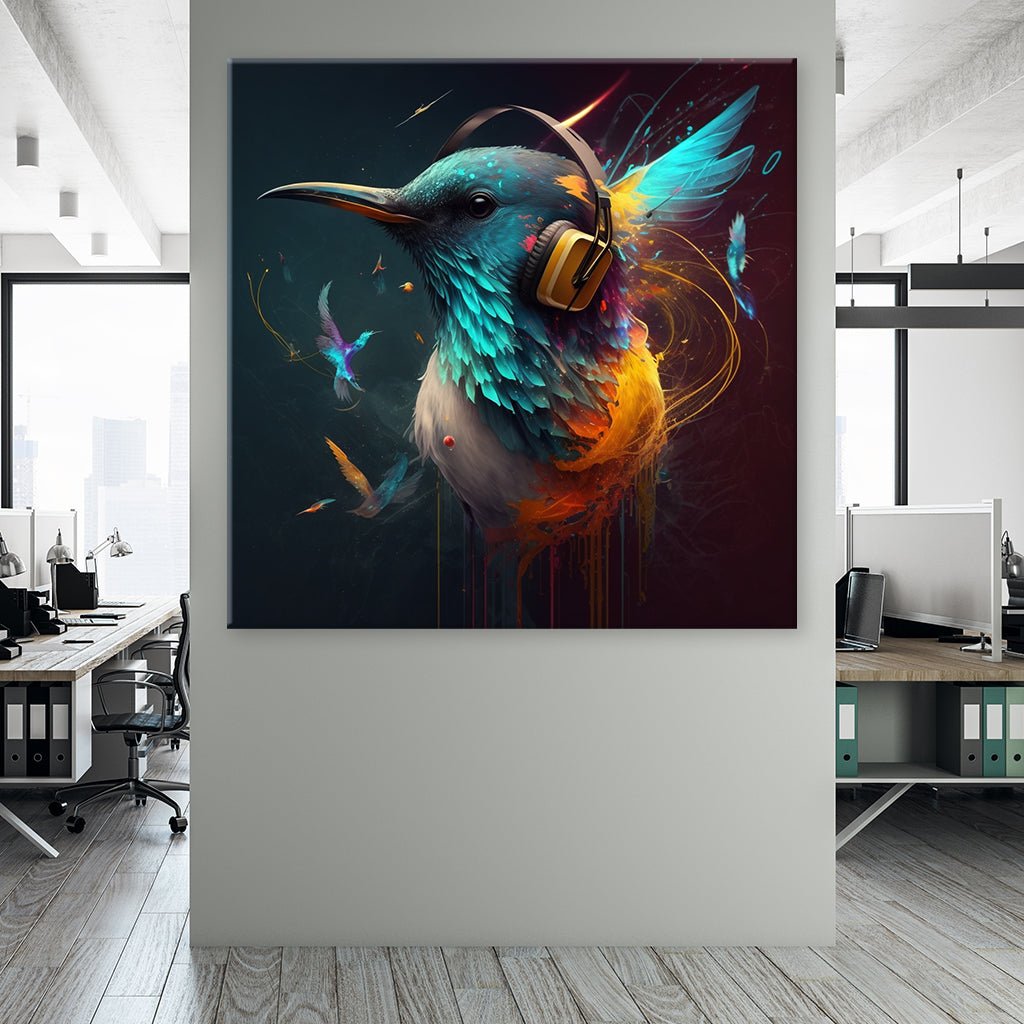 "Music Bird" by Nils Rieper - Affengeile Bilder
