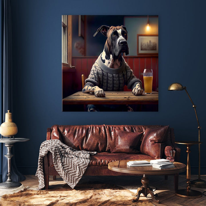 Pub Pups - Great Dane by Natale Palazzo - Affengeile Bilder