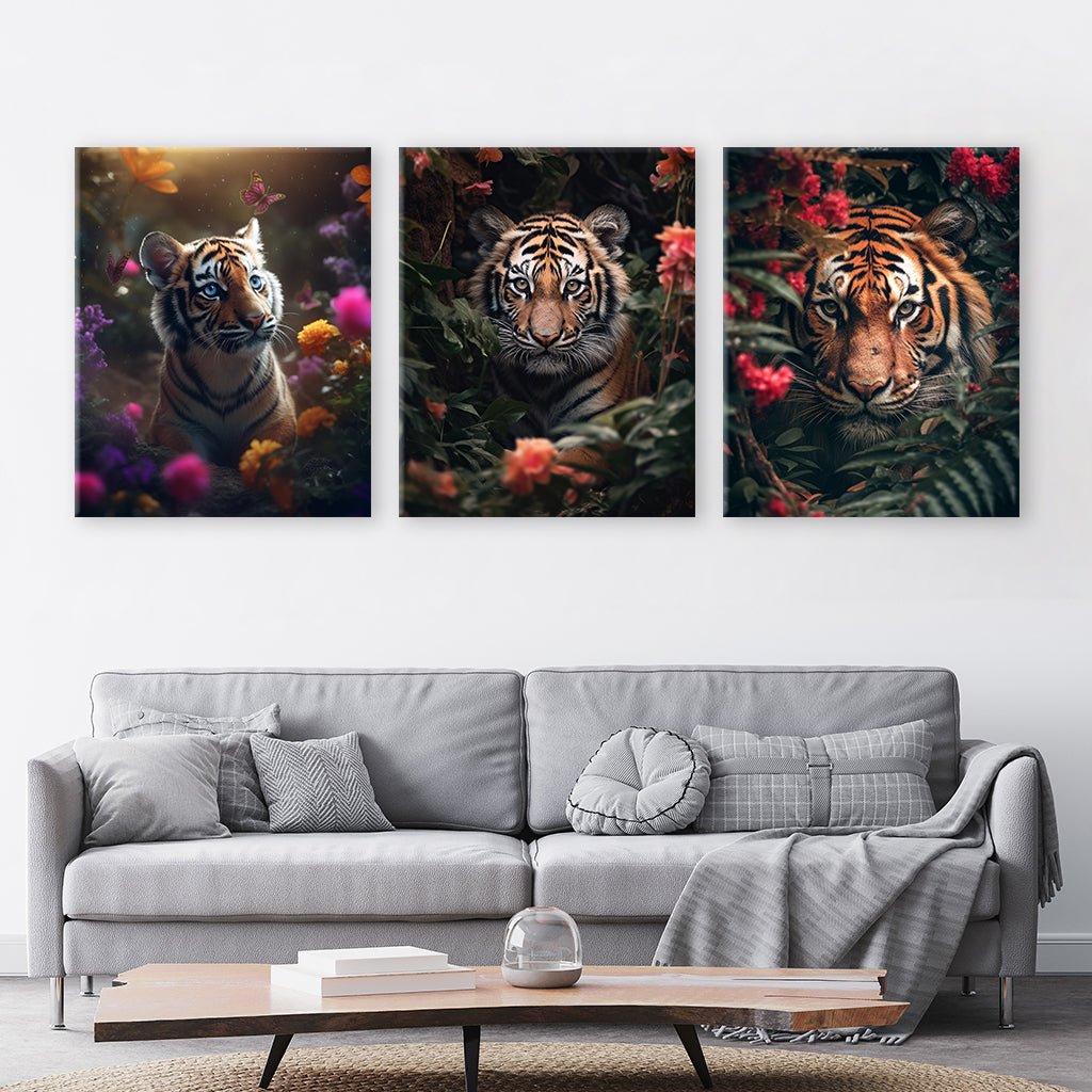 Tiger Life Stages - Tripty by Zenzdesign - Affengeile Bilder