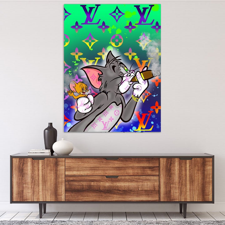 "Tom & Jerry" by Sean Flores - Affengeile Bilder