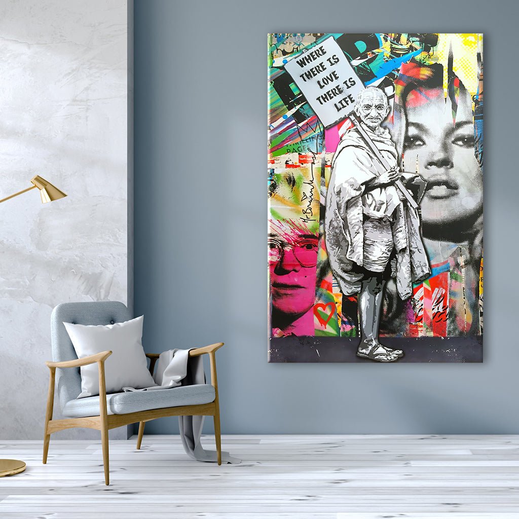 Where love is by Banksy - Affengeile Bilder