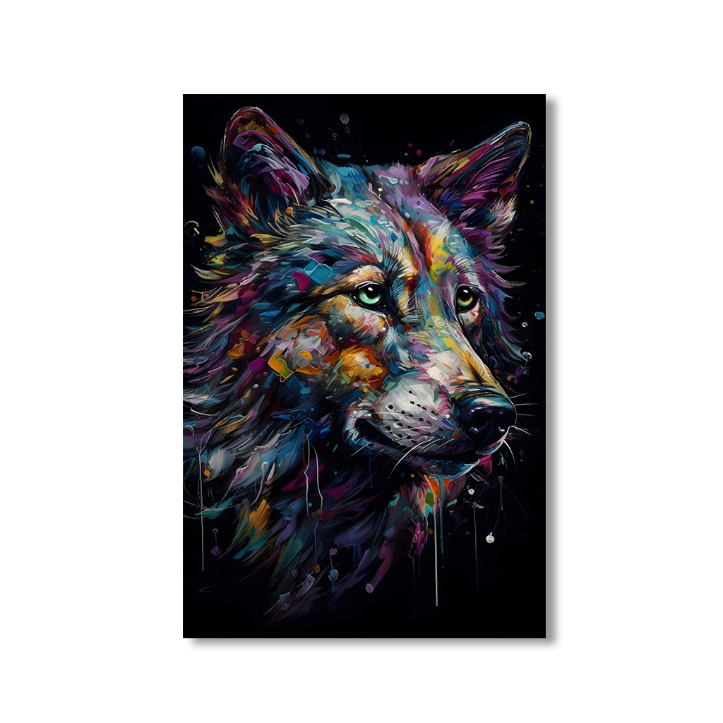 Wolf Art by Juliano de Araujo - Affengeile Bilder