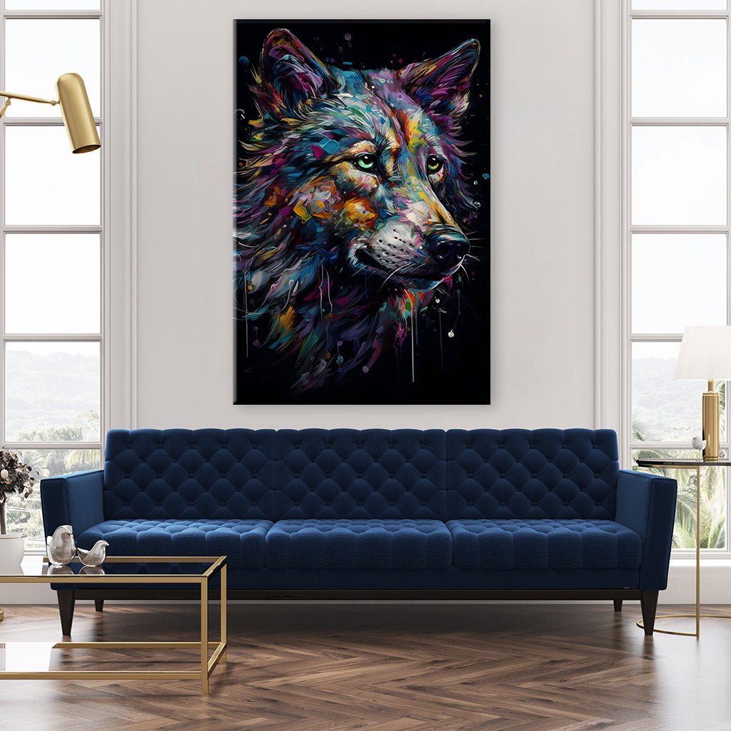 Wolf Art by Juliano de Araujo - Affengeile Bilder