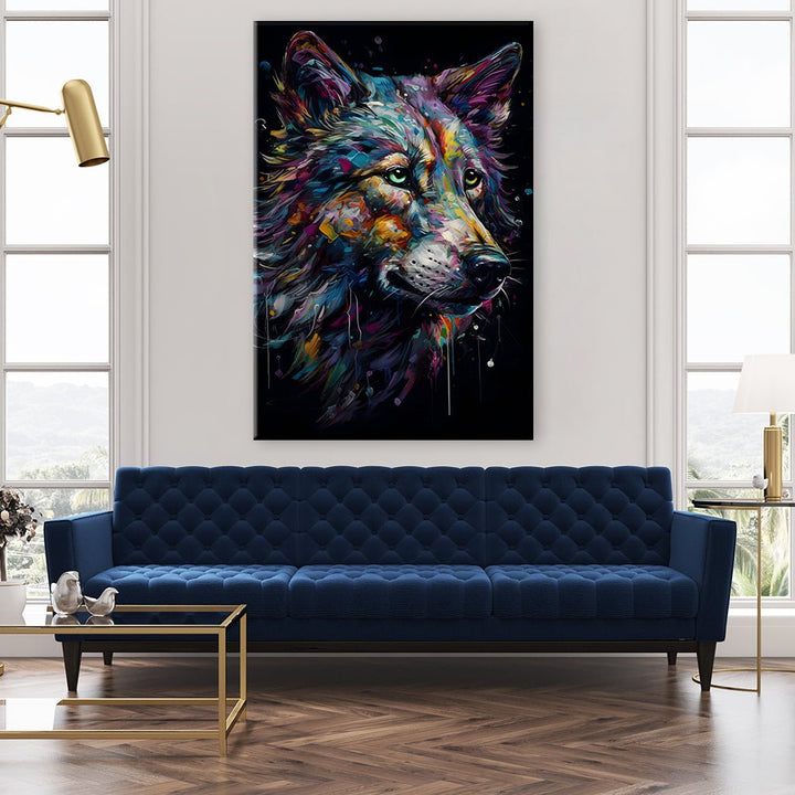 Wolf Art by Juliano de Araujo - Affengeile Bilder
